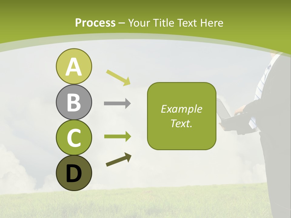 Landscape Nature Computer PowerPoint Template