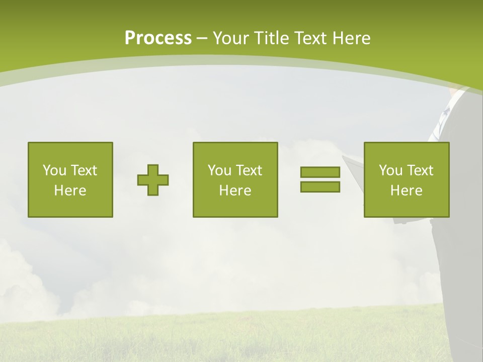 Landscape Nature Computer PowerPoint Template