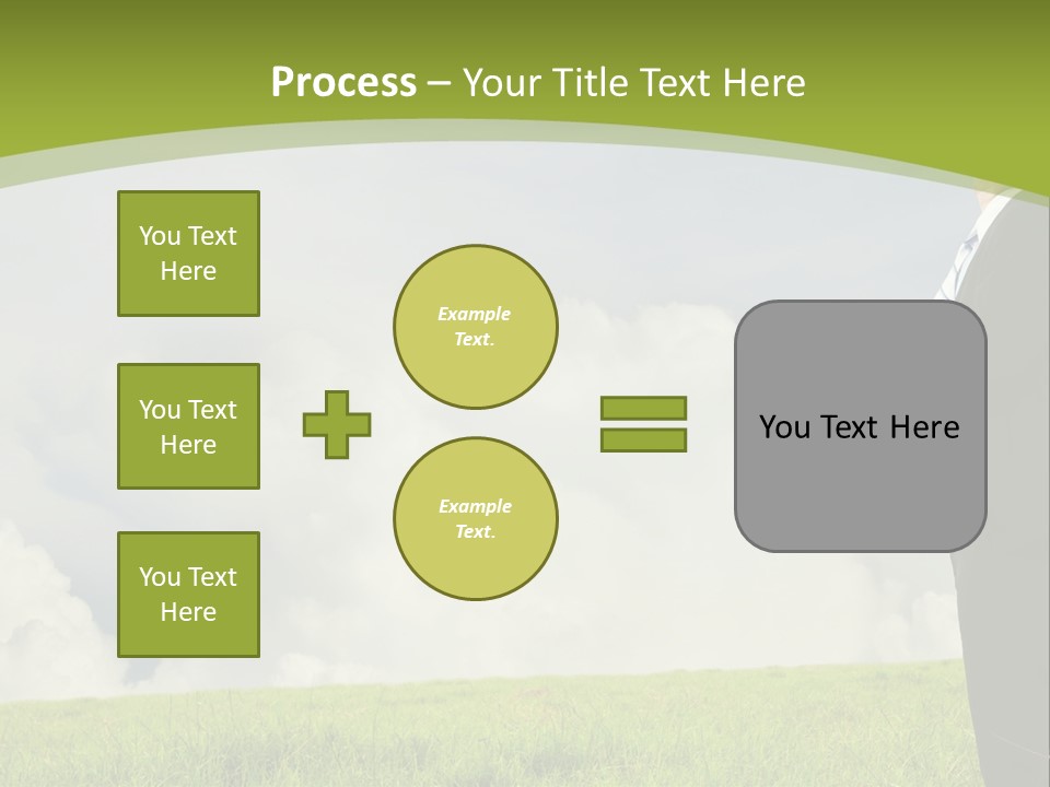 Landscape Nature Computer PowerPoint Template