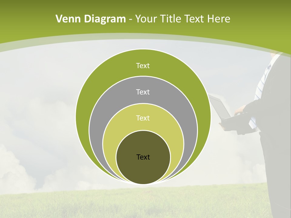 Landscape Nature Computer PowerPoint Template