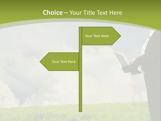 Landscape Nature Computer PowerPoint Template