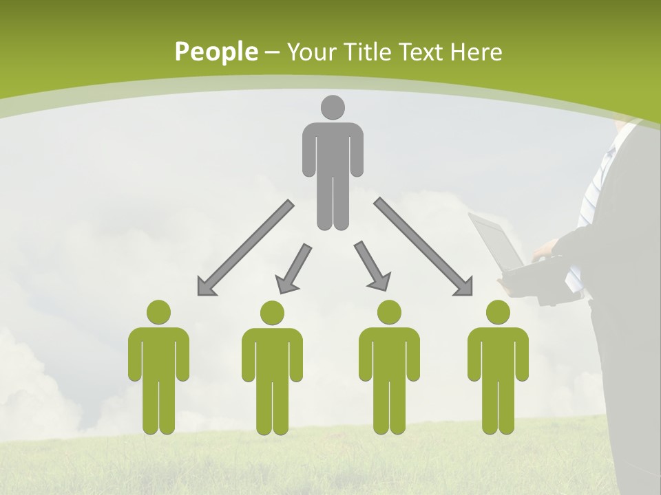 Landscape Nature Computer PowerPoint Template