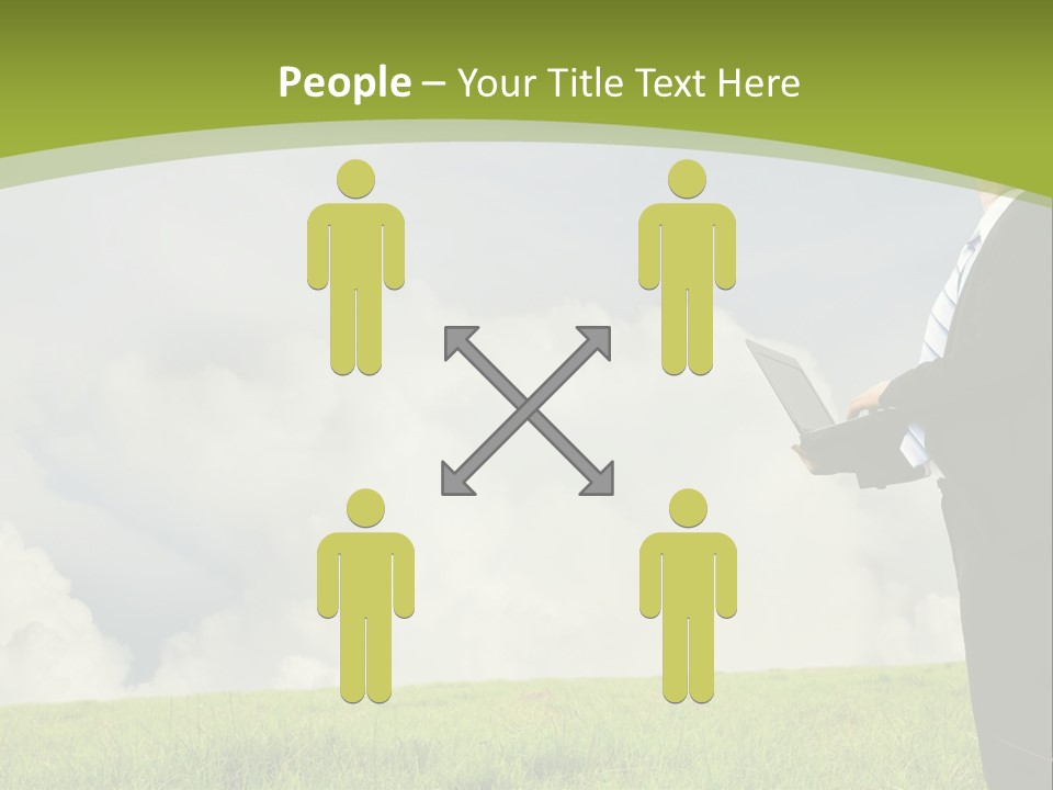 Landscape Nature Computer PowerPoint Template