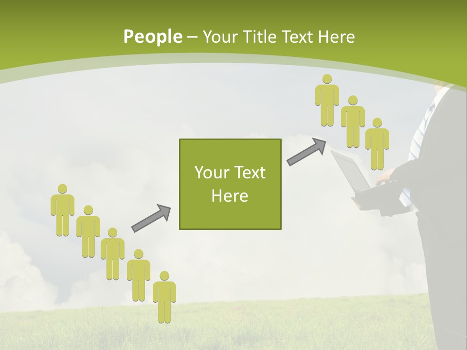 Landscape Nature Computer PowerPoint Template