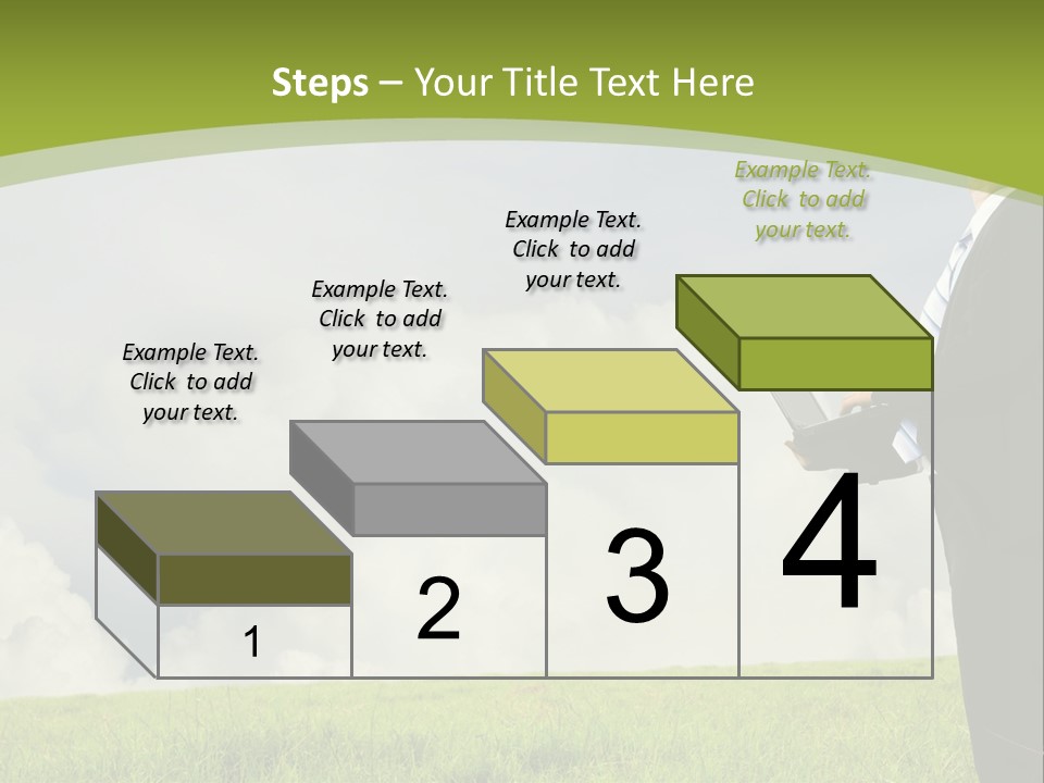 Landscape Nature Computer PowerPoint Template
