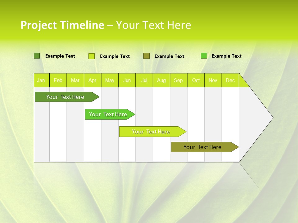 Natural Bright Flora PowerPoint Template