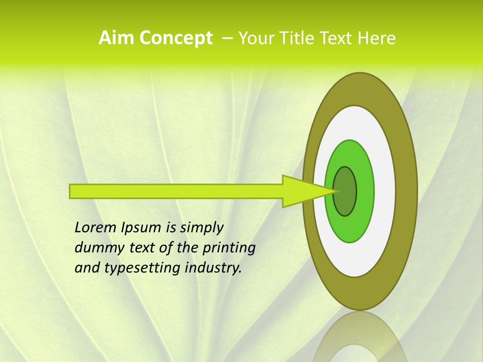 Natural Bright Flora PowerPoint Template