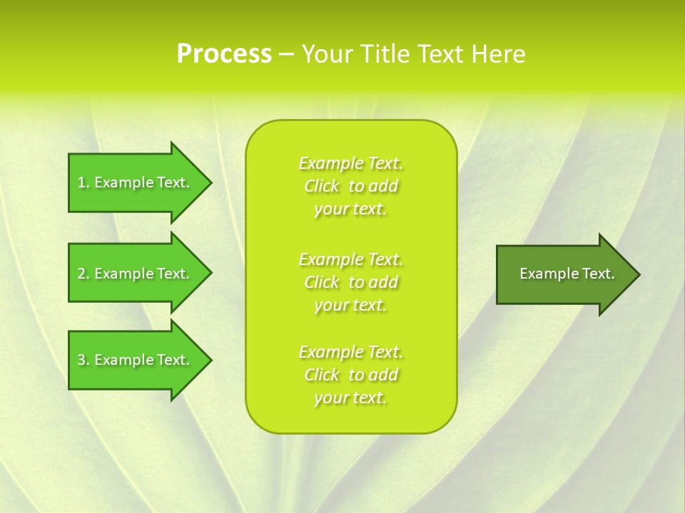 Natural Bright Flora PowerPoint Template