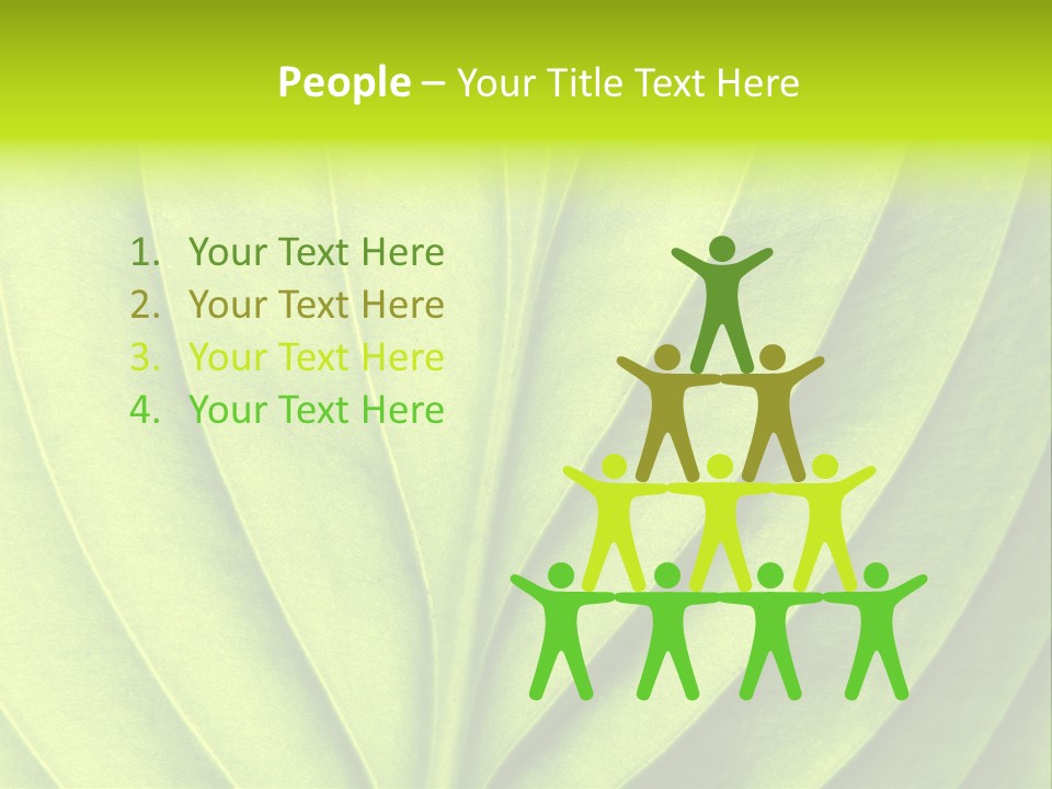 Natural Bright Flora PowerPoint Template