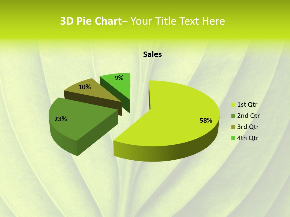 Natural Bright Flora PowerPoint Template