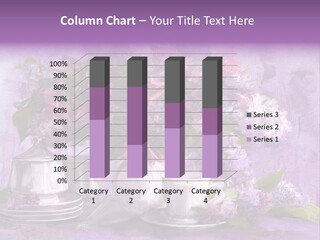 A Painting Of Purple Flowers In A Vase PowerPoint Template