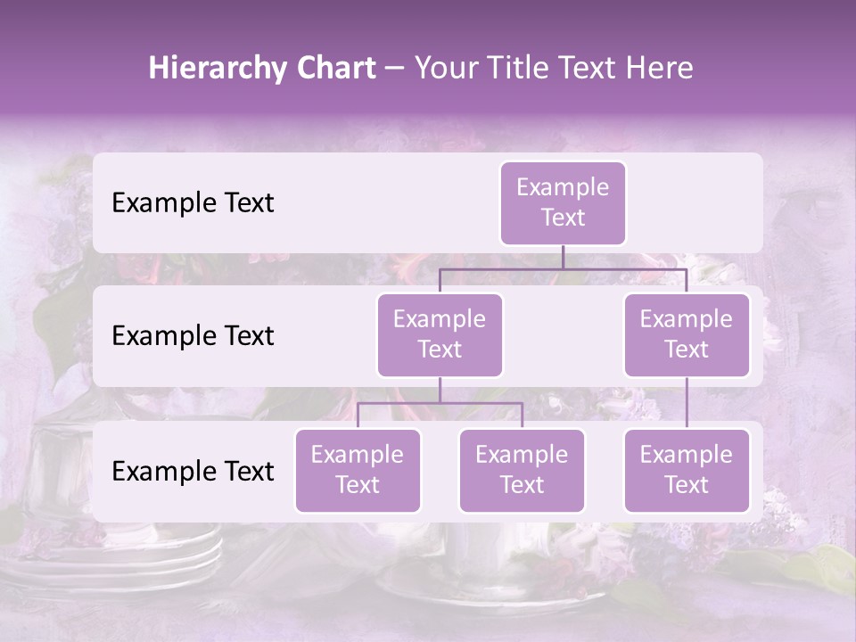 A Painting Of Purple Flowers In A Vase PowerPoint Template