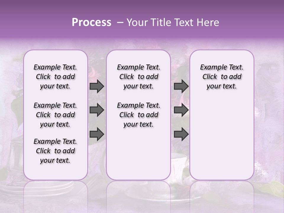 A Painting Of Purple Flowers In A Vase PowerPoint Template