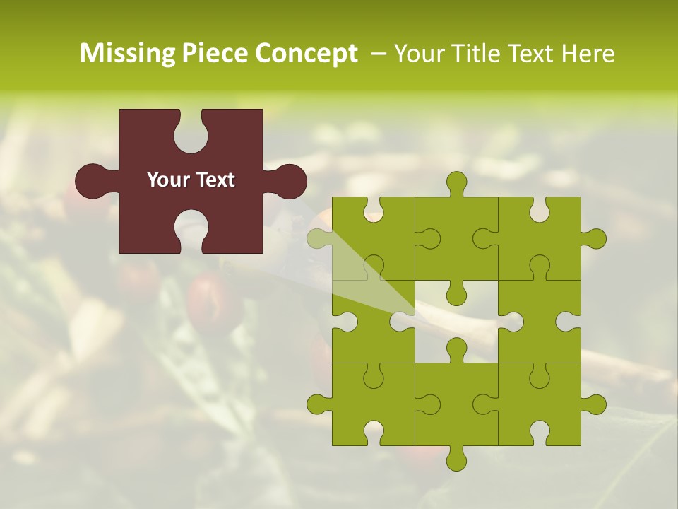 A Bunch Of Berries Are Growing On A Tree PowerPoint Template