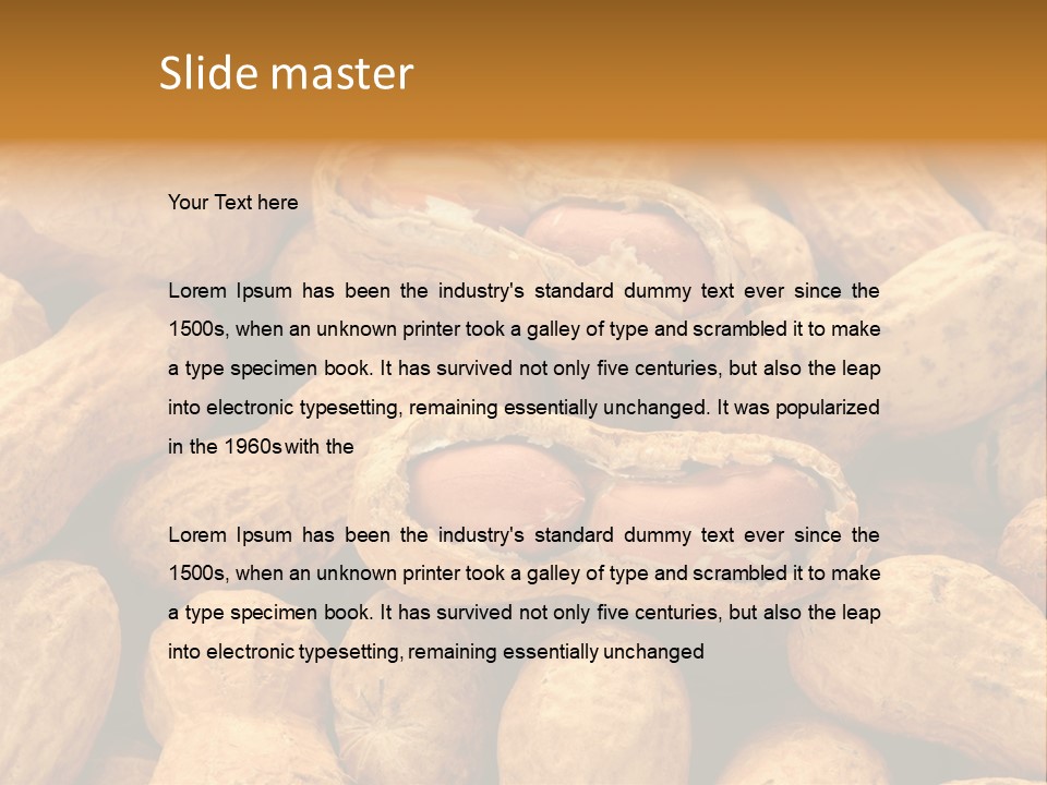 Nude Smile Y PowerPoint Template