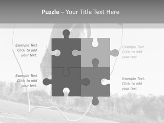 A Person Jumping In The Air With A Jump Rope PowerPoint Template