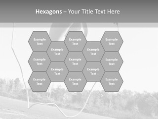 A Person Jumping In The Air With A Jump Rope PowerPoint Template