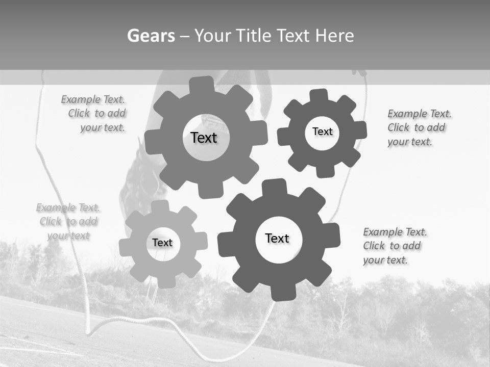 A Person Jumping In The Air With A Jump Rope PowerPoint Template