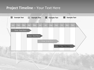 A Person Jumping In The Air With A Jump Rope PowerPoint Template