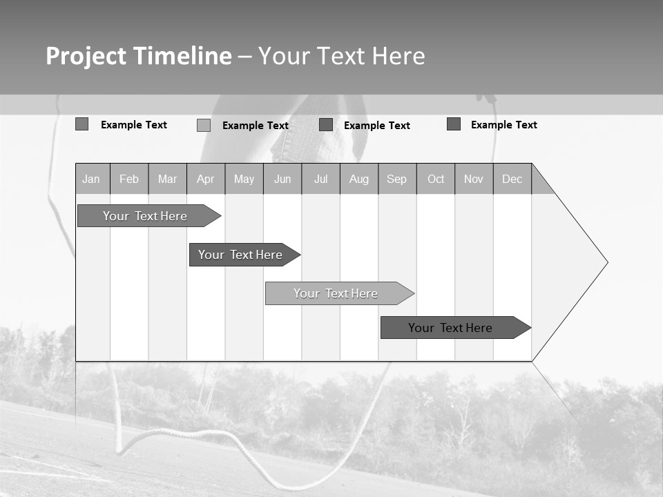 A Person Jumping In The Air With A Jump Rope PowerPoint Template