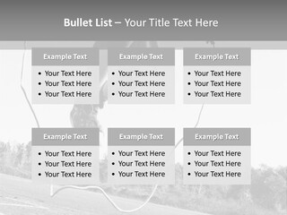 A Person Jumping In The Air With A Jump Rope PowerPoint Template