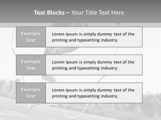 A Person Jumping In The Air With A Jump Rope PowerPoint Template