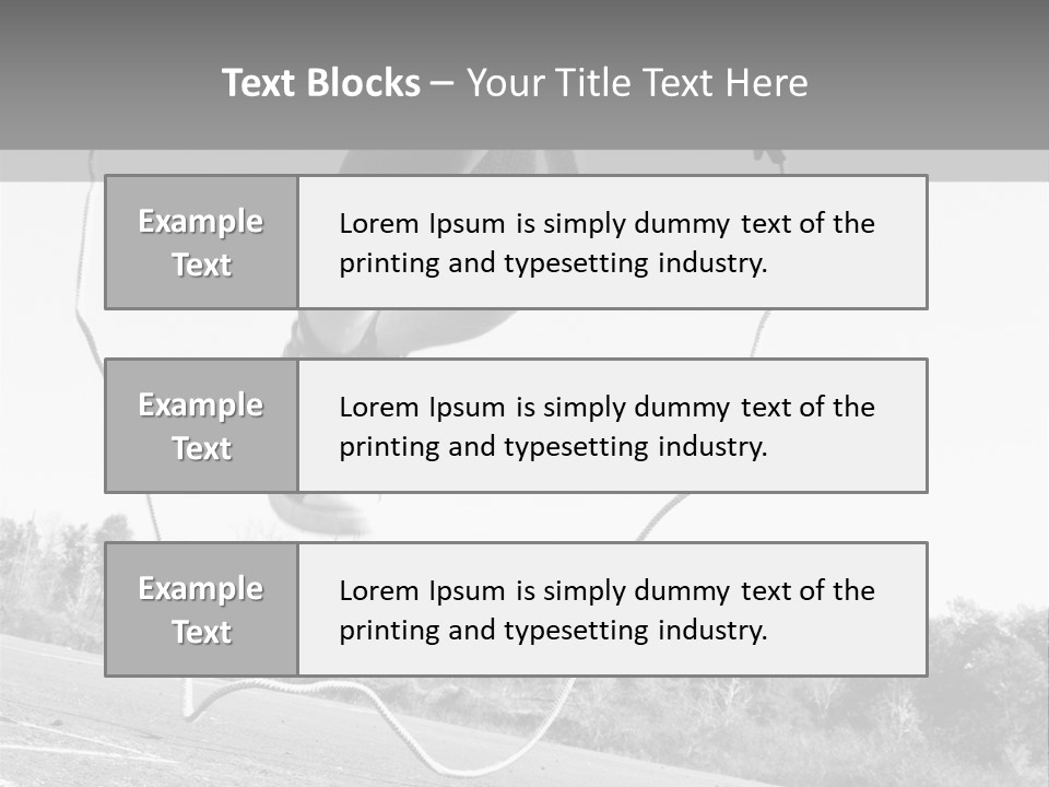A Person Jumping In The Air With A Jump Rope PowerPoint Template