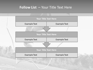 A Person Jumping In The Air With A Jump Rope PowerPoint Template