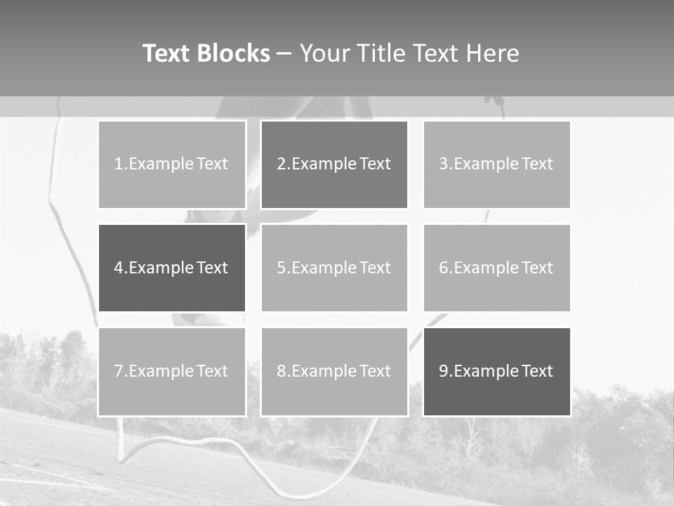 A Person Jumping In The Air With A Jump Rope PowerPoint Template