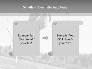 A Person Jumping In The Air With A Jump Rope PowerPoint Template