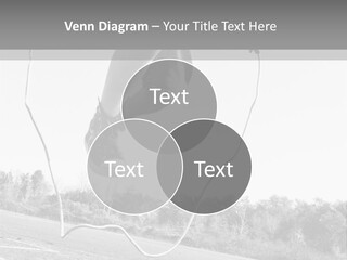 A Person Jumping In The Air With A Jump Rope PowerPoint Template