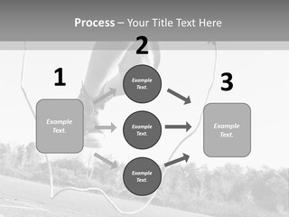 A Person Jumping In The Air With A Jump Rope PowerPoint Template