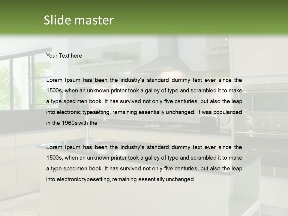 Food Flavoring Closeup PowerPoint Template