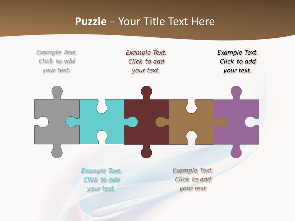 An Open Book On A Table With A White Background PowerPoint Template