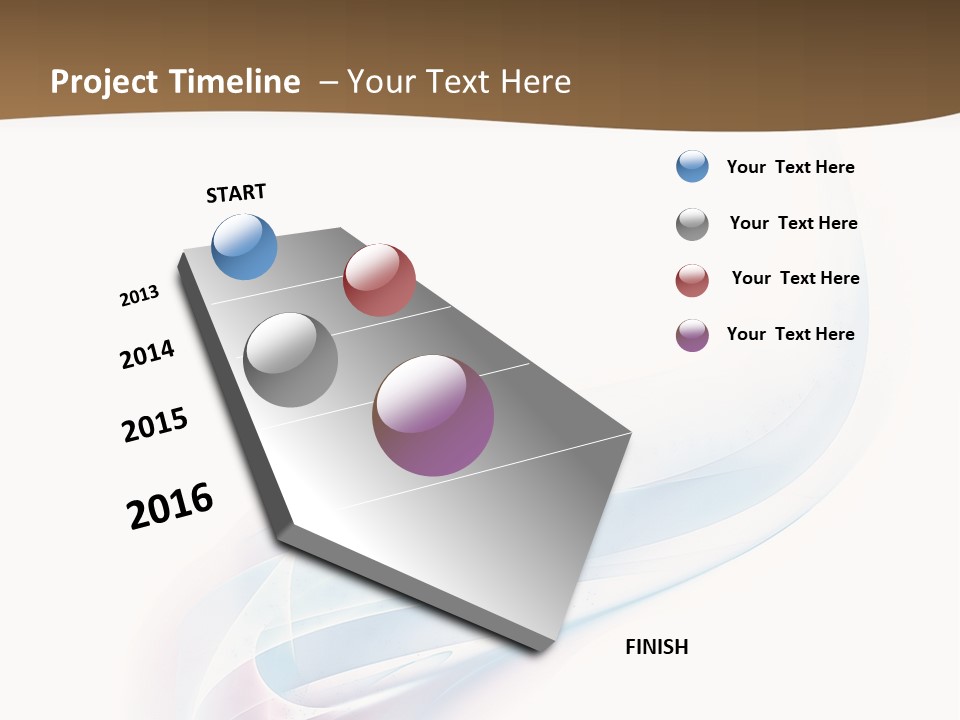 An Open Book On A Table With A White Background PowerPoint Template