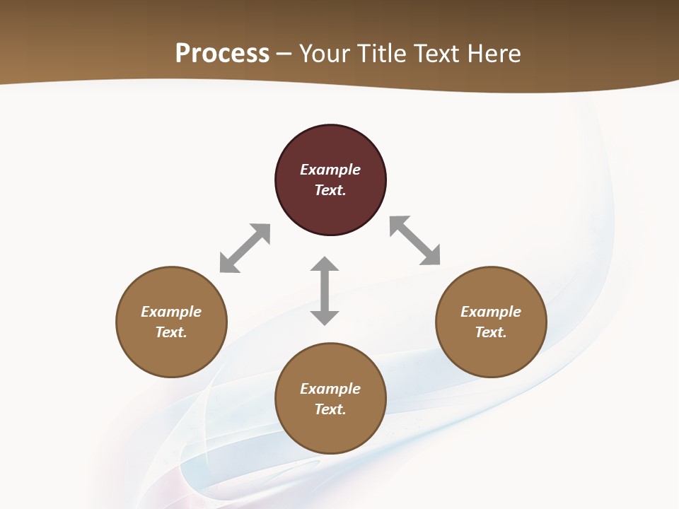 An Open Book On A Table With A White Background PowerPoint Template