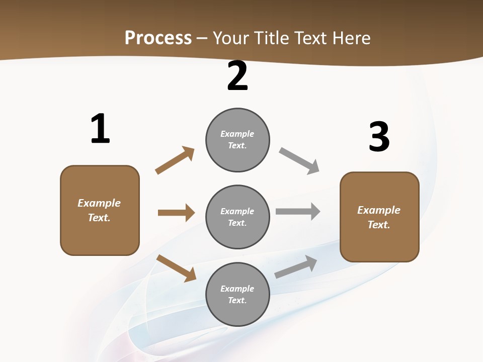 An Open Book On A Table With A White Background PowerPoint Template