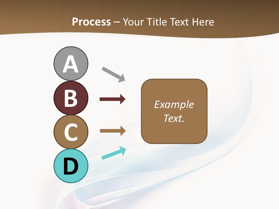 An Open Book On A Table With A White Background PowerPoint Template