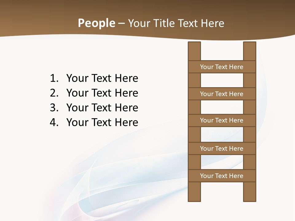 An Open Book On A Table With A White Background PowerPoint Template