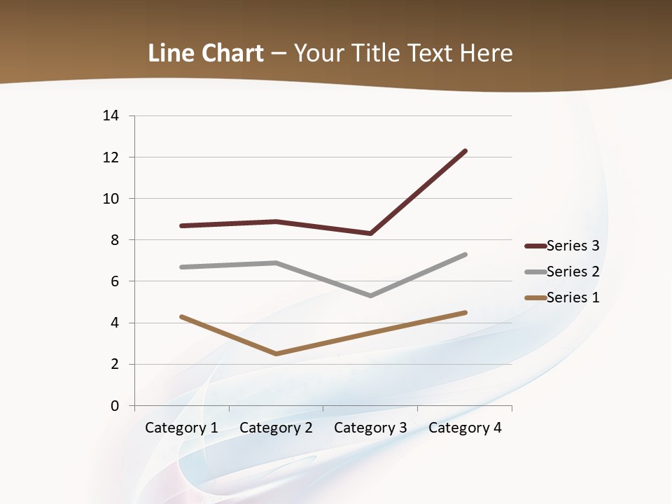 An Open Book On A Table With A White Background PowerPoint Template