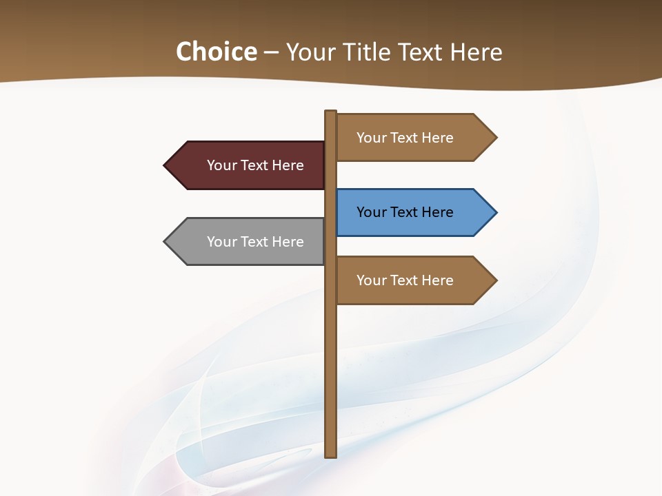 An Open Book On A Table With A White Background PowerPoint Template