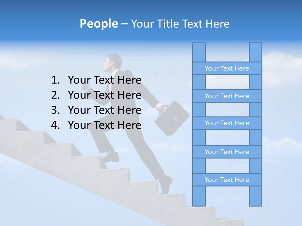 Suit People Person PowerPoint Template