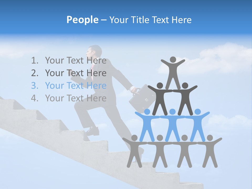 Suit People Person PowerPoint Template