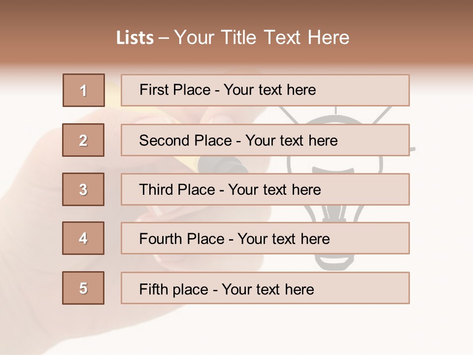 Drawing Image Imagination PowerPoint Template