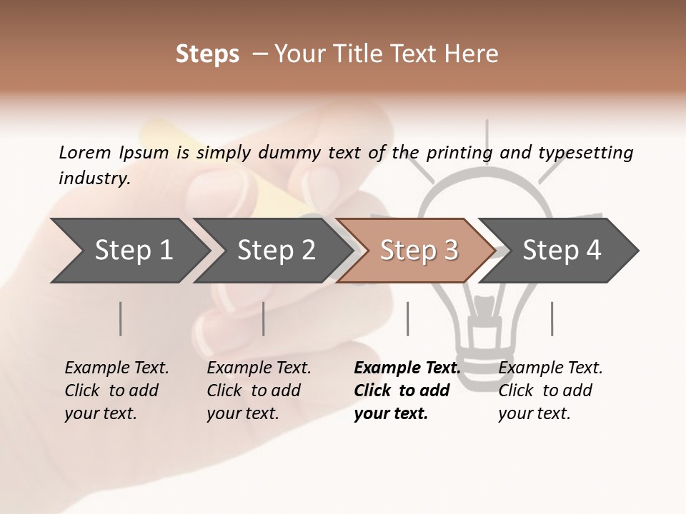 Drawing Image Imagination PowerPoint Template