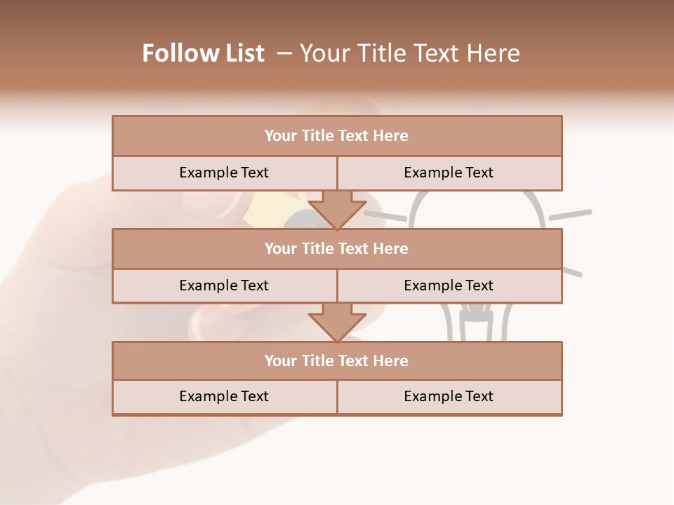 Drawing Image Imagination PowerPoint Template