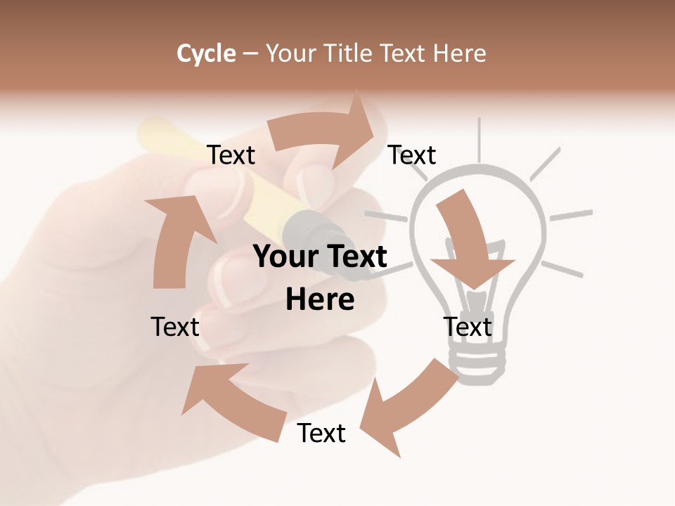 Drawing Image Imagination PowerPoint Template