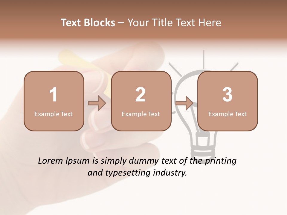 Drawing Image Imagination PowerPoint Template