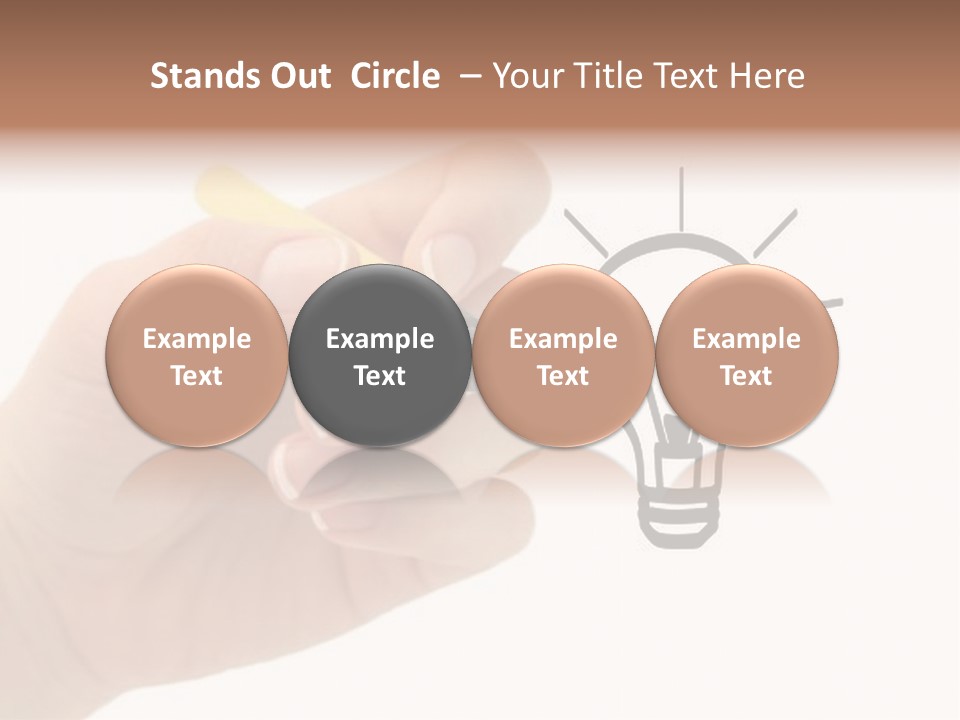 Drawing Image Imagination PowerPoint Template