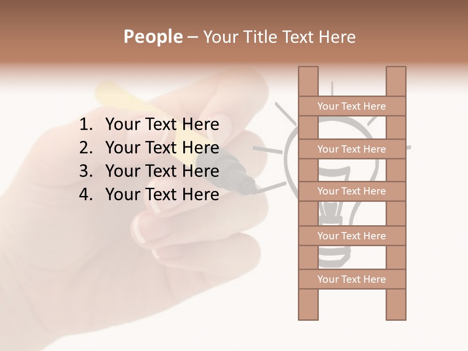 Drawing Image Imagination PowerPoint Template